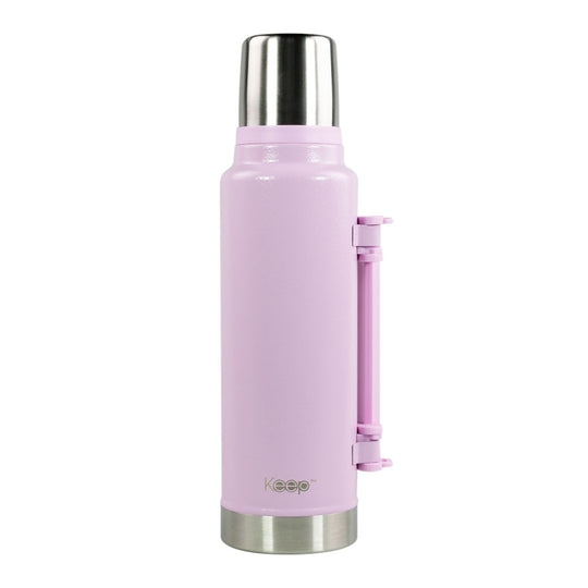 Termo Hammered Keep Acero Inoxidable 1.5 L - Rosa