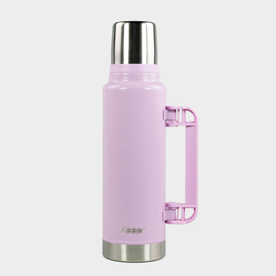 Termo Hammered Keep Acero Inoxidable 1.5 L - Rosa