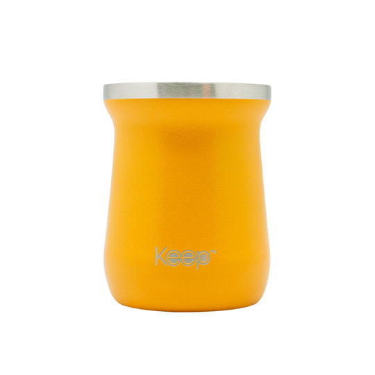 Mate Hammered Keep Acero Inoxidable 300 ML - Naranja
