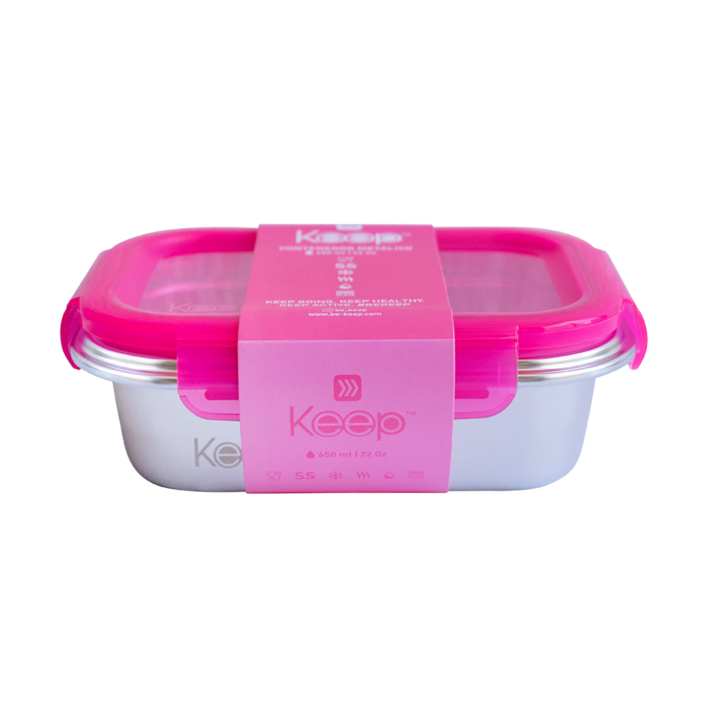 Contenedor Hermético Keep Acero Inoxidable 600ml