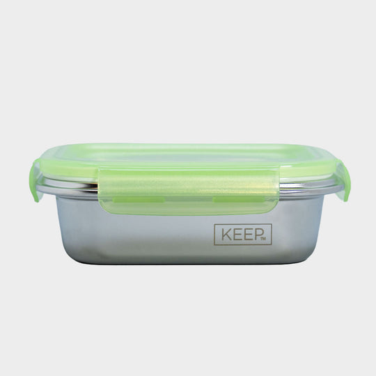 Contenedor Hermético Keep Acero Inoxidable 600ml - Pistacho