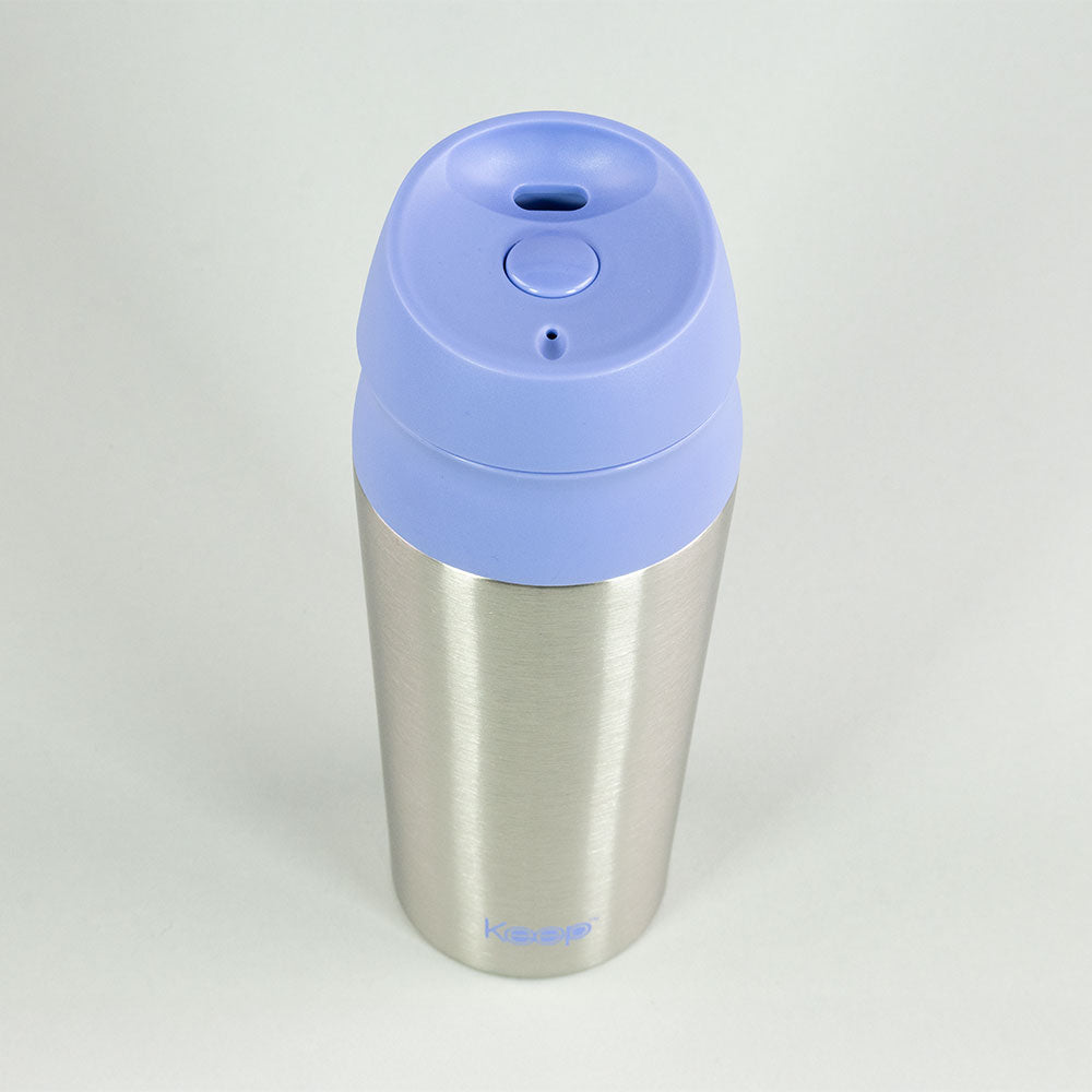 Mug Botón Keep Acero Inoxidable 450 ML