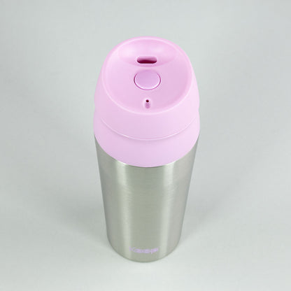 Mug Botón Keep Acero Inoxidable 450 ML