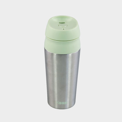 Mug Botón Keep Acero Inoxidable 450 ML