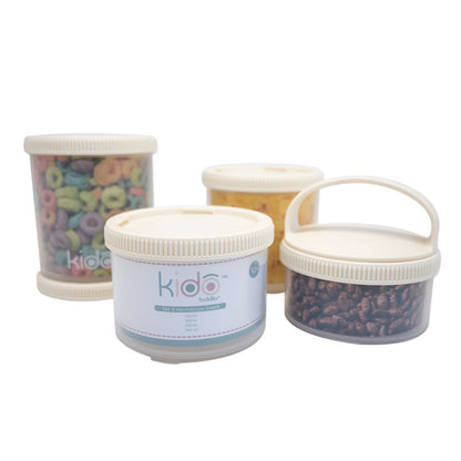 Set 4 Contendedores Apilables Kido