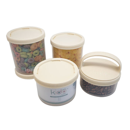 Set 4 Contendedores Apilables Kido