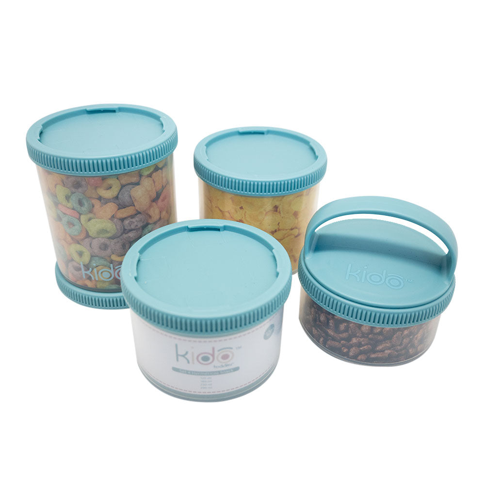 Set 4 Contendedores Apilables Kido