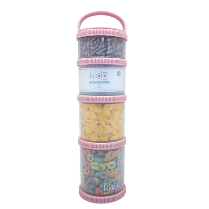 Set 4 Contendedores Apilables Kido