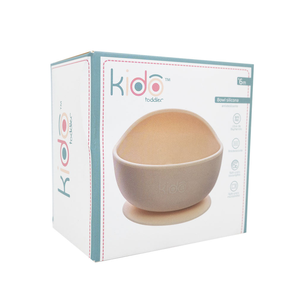 Bowl Silicona Kido Con Ventosa