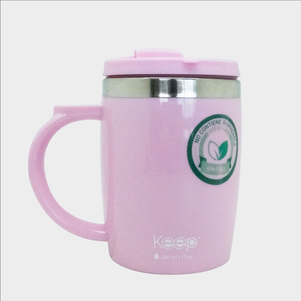 Mug Termo Keep Acero Inoxidable 400 ML