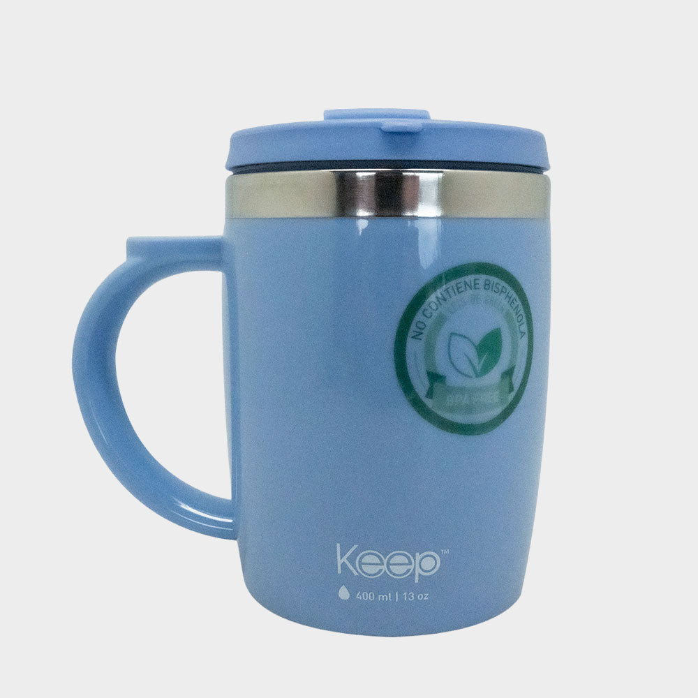 Mug Termo Keep Acero Inoxidable 400 ML